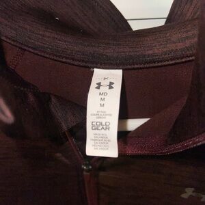 Under Armour Burgundy ColdGear Jacket